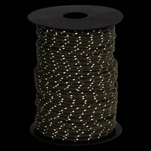  fényvisszaverő sátorfeszítő kötél csavarkulcsokkal 50 m 3 mm