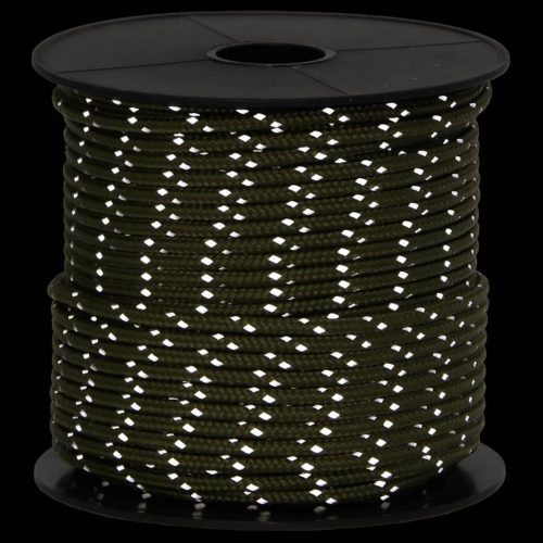  fényvisszaverő sátorfeszítő kötél csavarkulcsokkal 50 m 4 mm