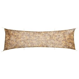  homokszínű kamuflázsháló tárolózsákkal 753x199 cm