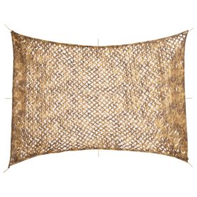  homokszínű kamuflázsháló tárolózsákkal 516x400 cm