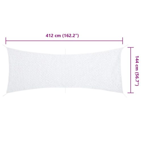  fehér kamuflázsháló tárolózsákkal 412 x 144 cm