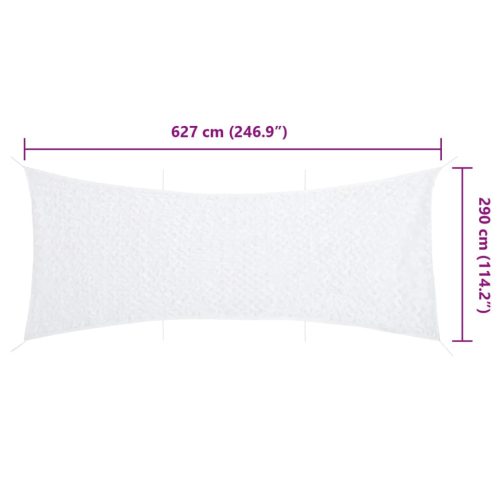  fehér kamuflázsháló tárolózsákkal 627x290 cm