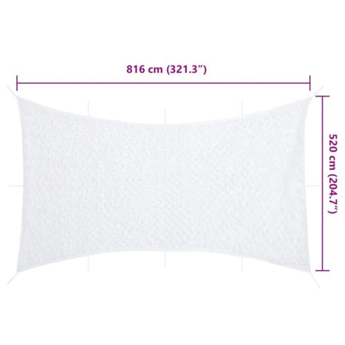  fehér kamuflázsháló tárolózsákkal 816x520 cm