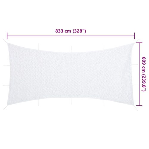  fehér kamuflázsháló tárolózsákkal 833x609 cm