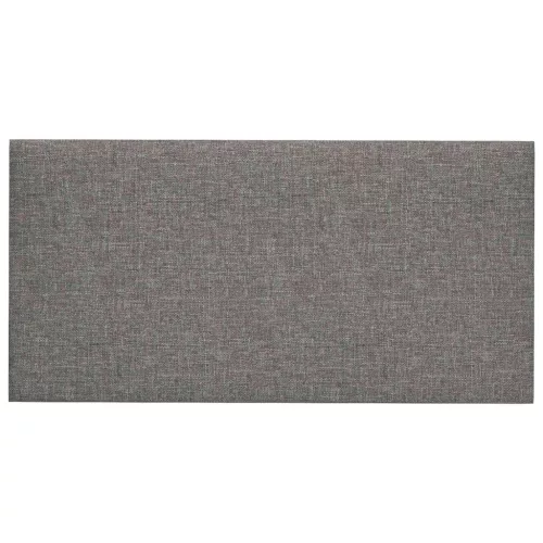  Fali Fejtámla 12 pcs Világosszürke 30 x 15 cm szövet