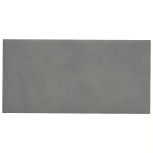  Fali Fejtámla 12 pcs Világosszürke 30 x 15 cm Bársony