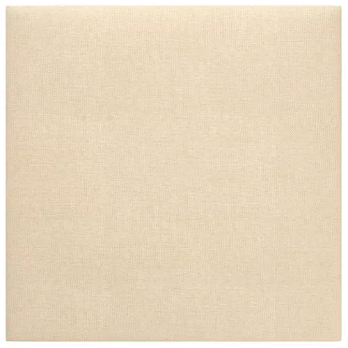  Fali Fejtámla 12 pcs Krém 30 x 30 cm szövet