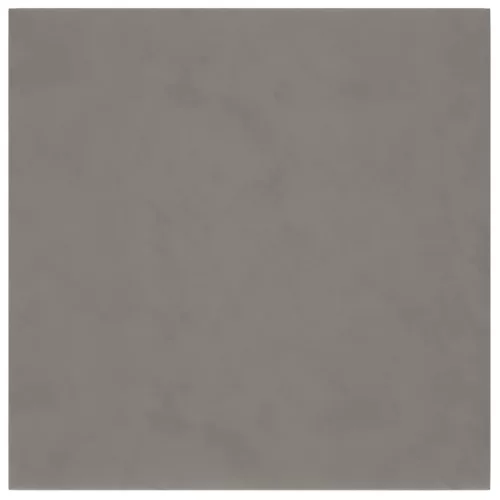  Fali Fejtámla 12 pcs Világosszürke 30 x 30 cm Bársony