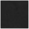  Fali Fejtámla 12 pcs Fekete 30 x 30 cm Bársony