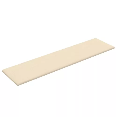  Fali Fejtámla 12 pcs Krém 60 x 15 cm szövet