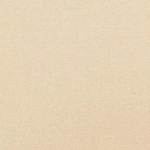  Fali Fejtámla 12 pcs Krém 60 x 15 cm szövet