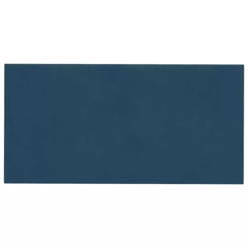  Fali Fejtámla 12 pcs Kék 60 x 30 cm Bársony