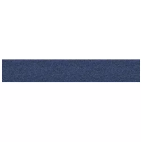  Fali Fejtámla 12 pcs Kék 90 x 15 cm szövet