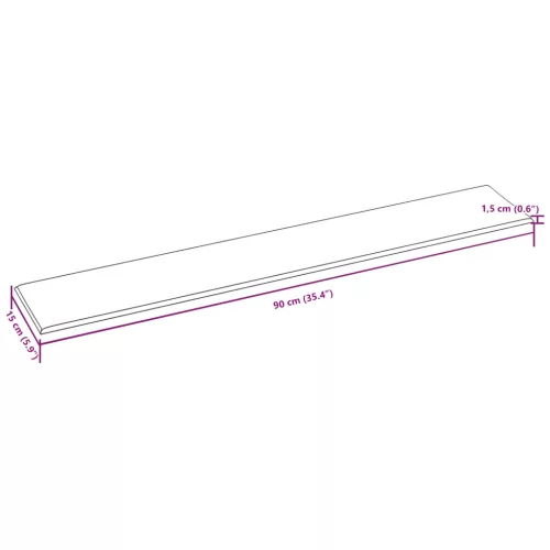  Fali Fejtámla 12 pcs Kék 90 x 15 cm szövet