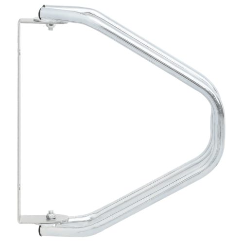  2 db horganyzott acél falra szerelhető kerékpártartó