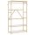  bambusz ruhaállvány polcokkal 110x40x175 cm