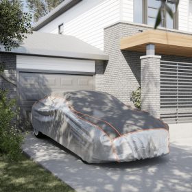    szürke és ezüstszínű teljes autóhuzat szedánhoz jégeső ellen S