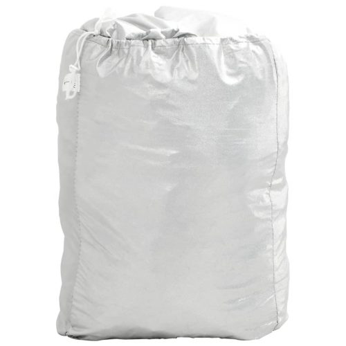  ezüstszínű PEVA teljes autóhuzat SUV-hoz csatos hevederekkel XL