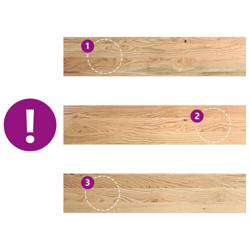  ablakpárkányok 2 db kezeletlen 70x15x2 cm tömör fa tölgyfa