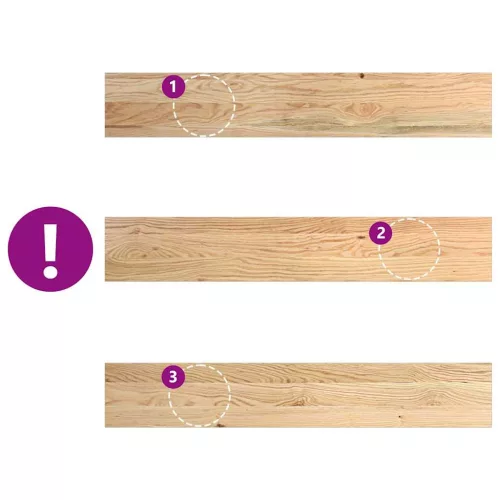  ablakpárkányok 2 db kezeletlen 90x15x2 cm tömör fa tölgyfa