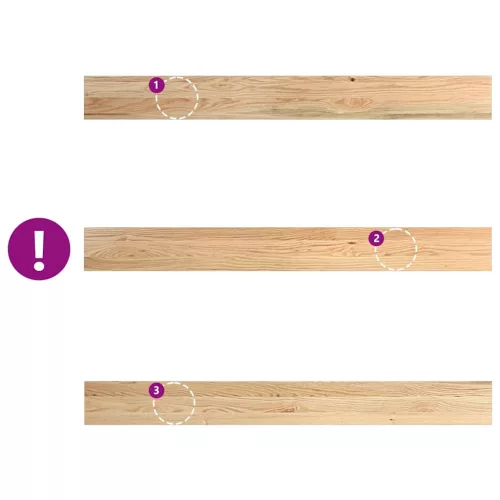  ablakpárkányok 2 db kezeletlen 140x15x2 cm tömör fa tölgyfa