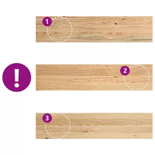  ablakpárkányok 2 db kezeletlen 90x20x2 cm tömör fa tölgyfa