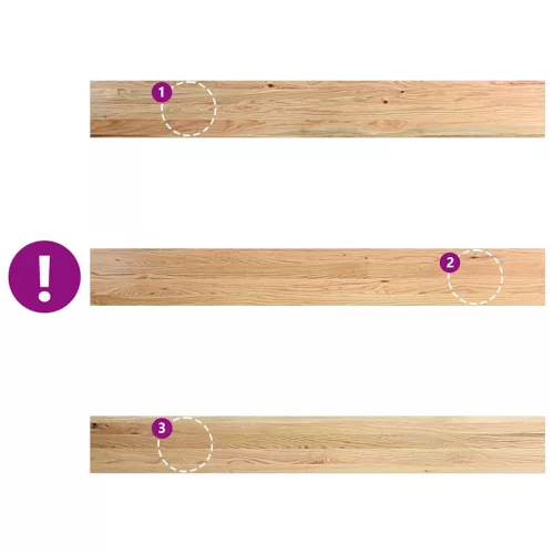  ablakpárkányok 2 db kezeletlen 160x20x2 cm tömör fa tölgyfa