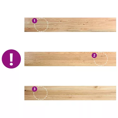  ablakpárkányok 2 db kezeletlen 160x25x2 cm tömör fa tölgyfa