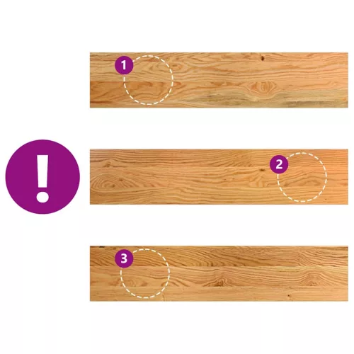  ablakpárkányok 2 db kezeletlen 70x15x2 cm tömör fa tölgyfa