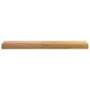  ablakpárkányok 2 db világosbarna 80x15x2 cm tömör fa tölgyfa