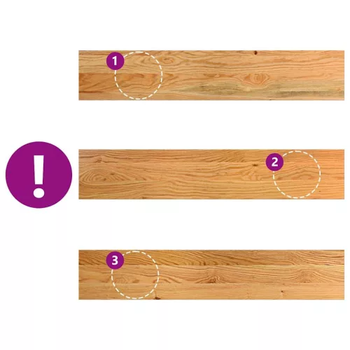  ablakpárkányok 2 db világosbarna 80x15x2 cm tömör fa tölgyfa