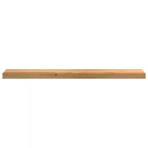  ablakpárkányok 2 db világosbarna 110x15x2 cm tömör fa tölgyfa