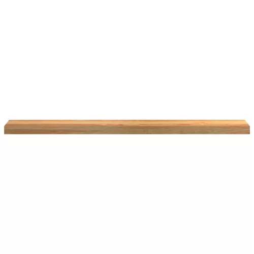  ablakpárkányok 2 db világosbarna 120x15x2 cm tömör fa tölgyfa