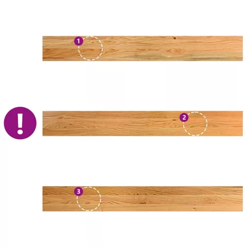  ablakpárkányok 2 db világosbarna 120x15x2 cm tömör fa tölgyfa