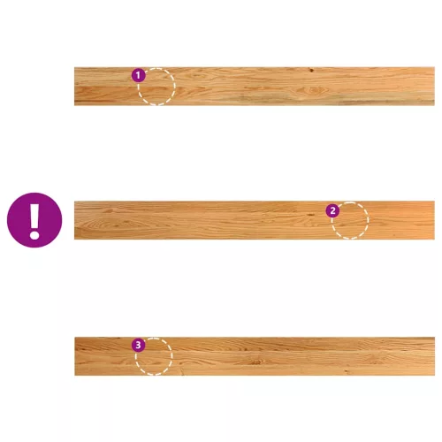  ablakpárkányok 2 db világosbarna 140x15x2 cm tömör fa tölgyfa