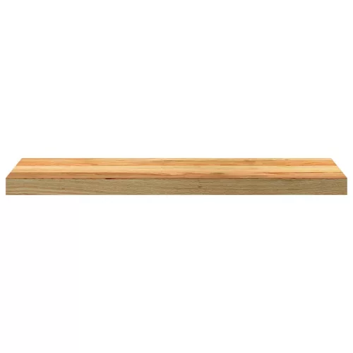  ablakpárkányok 2 db világosbarna 80x20x2 cm tömör fa tölgyfa