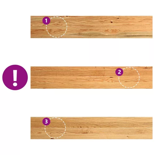  ablakpárkányok 2 db világosbarna 110x20x2 cm tömör fa tölgyfa