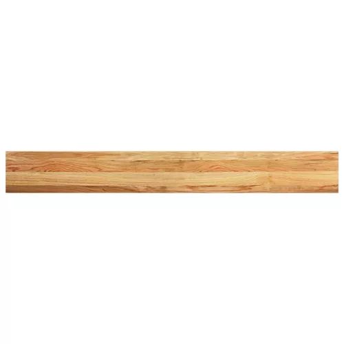  ablakpárkányok 2 db világosbarna 160x20x2 cm tömör fa tölgyfa