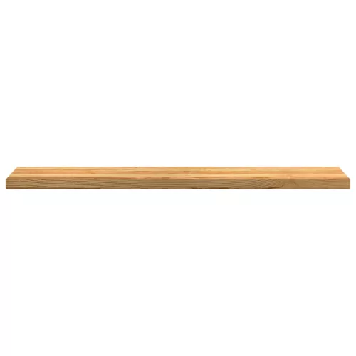  ablakpárkányok 2 db világosbarna 140x25x2 cm tömör fa tölgyfa