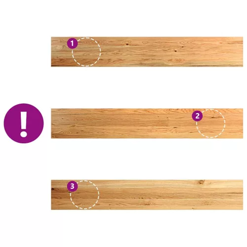  ablakpárkányok 2 db világosbarna 160x25x2 cm tömör fa tölgyfa