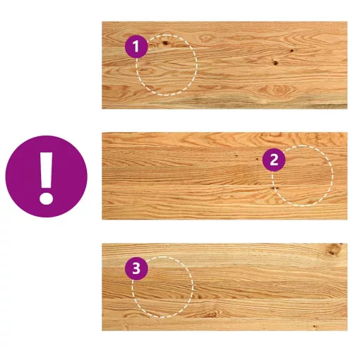  ablakpárkányok 2 db kezeletlen 70x30x2 cm tömör fa tölgyfa