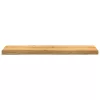  ablakpárkányok 2 db világosbarna 100x30x2 cm tömör fa tölgyfa
