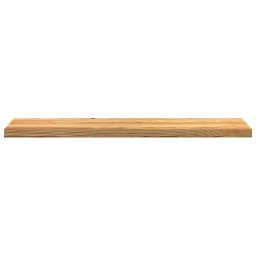  ablakpárkányok 2 db világosbarna 120x30x2 cm tömör fa tölgyfa