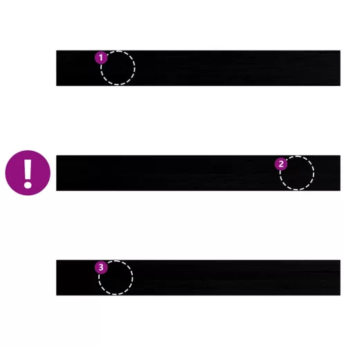  ablakpárkányok 2 db sötétbarna 160x20x2 cm tömör fa tölgyfa