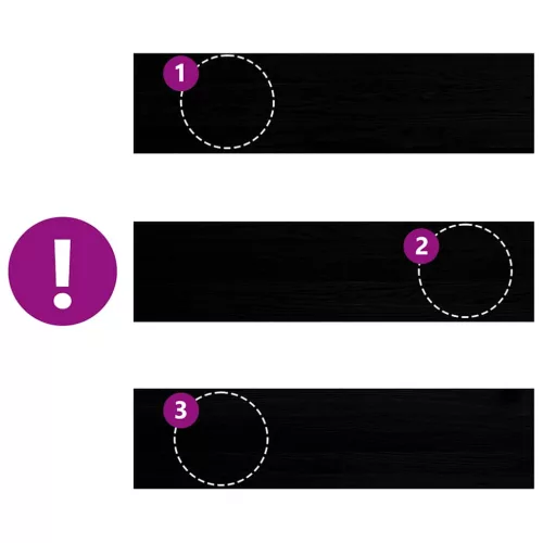  ablakpárkányok 2 db sötétbarna 100x30x2 cm tömör fa tölgyfa