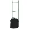  2 db acél és PP paradicsom ketrec növényzsákkal 116 cm