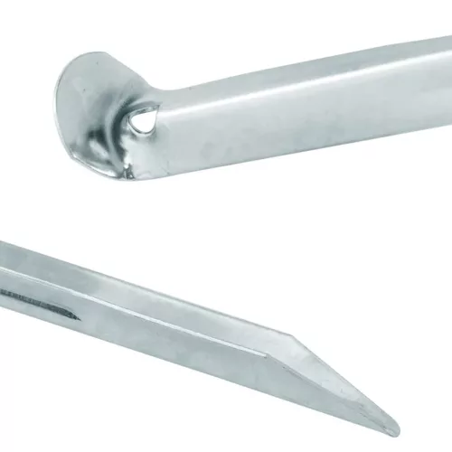  24 db horganyzott acél sátorszeg 17 cm Ø20 mm