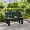  zöld polipropilén kerti pad 110 x 52 x 71 cm