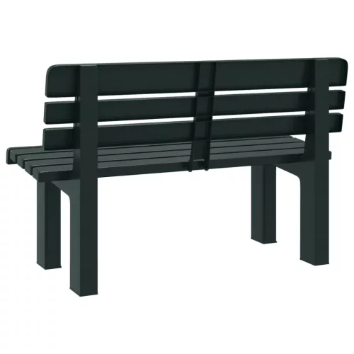  zöld polipropilén kerti pad 110 x 52 x 71 cm