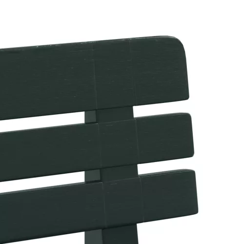  zöld polipropilén kerti pad 110 x 52 x 71 cm
